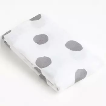 Пелёнка муслиновая Крошка Я «Круги» 75х120 см, двухслойная, 100% хлопок