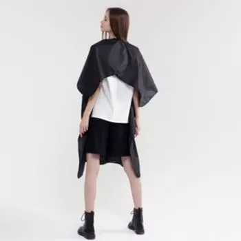 Пеньюар парикмахерский, с пропиткой, цвет чёрный