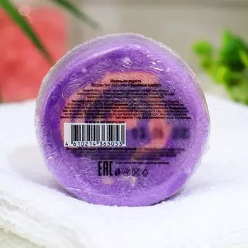 Пена для ванн твердая Fabrik Cosmetology черничный щербет, 100 г