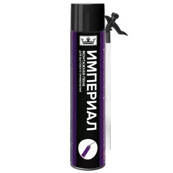 Пена монтажная ТЕХНОНИКОЛЬ Империал HOME 25, адаптерная, всесезонная, 400 мл