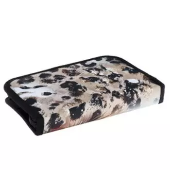 Пенал 1 секция, 135 х 205 х 30 мм, текстильный, Erich Krause Neon Skate, чёрный, 48505