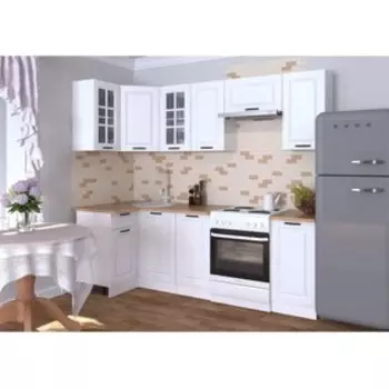 Пенал 2-х дверный Вегас, 556х400х2140, Белый