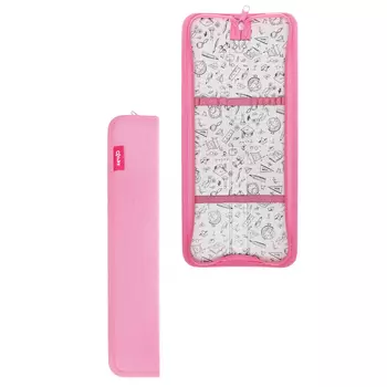 Пенал для кистей 340*70 ткань ПКТ 08-137 розовый 73051