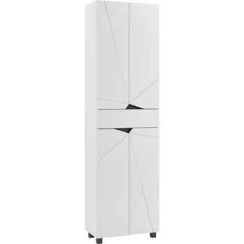 Пенал напольный «Домино» Vector 55, 1 ящик, 5503161950 мм, цвет белый