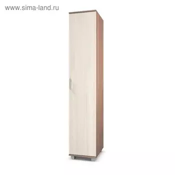 Пенал Ева, 520x400x2100, Ясень шимо темный/светлый