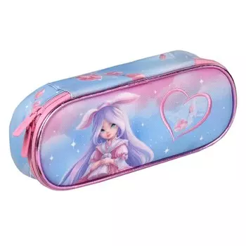 Пенал-футляр 85 х 220 х 55 мм, мягкий, текстильный, Феникс "Алиса" 64164