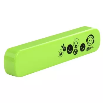 Пенал-футляр пластиковый 45 х 197 х 22 мм, Феникс "Смайлы"