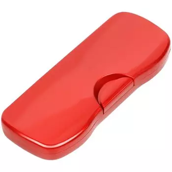 Пенал-футляр Стамм, 204 х 83 х 25 мм, пластиковый, красный металлик