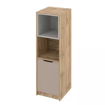 Пенал «Модена», 4204621320 мм, цвет дуб вотан / кашемир серый / глиняный серый