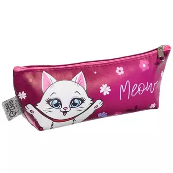 Пенал мягкий Calligrata «Миленькие котята», 1 отделение, 8019040 мм, объёмный, искусственная кожа