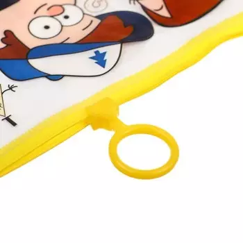 Пенал мягкий, 1 отделение, 100210 мм, ПВХ, «Гравити Фолз»