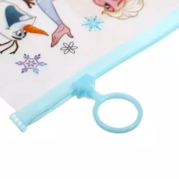 Пенал мягкий, 1 отделение, 100210 мм, ПВХ, «Холодное сердце»