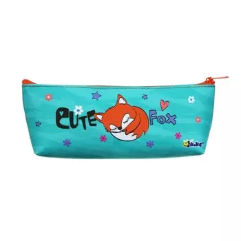 Пенал мягкий, 1 отделение, 80 х 190(225) х 40 мм, объёмный, ПМО 32-20 "Лисёнок" 70690