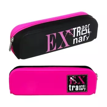 Пенал мягкий, 1 отделение, 60 х 200 х 50 мм, объёмный, силиконовый, Hatber "EX"