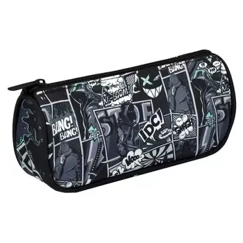 Пенал мягкий, 1 отделение, 95 х 200 х 45 мм, объёмный, Феникс "Бунтарский дух" чёрный 64183