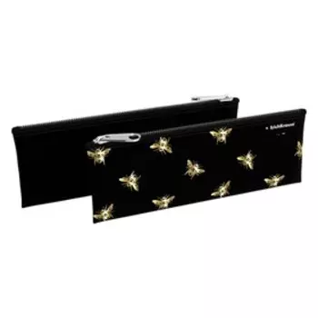 Пенал мягкий, 1 отделение, плоский, 90 х 220 мм, Erich Krause, Golden Bee, 57227