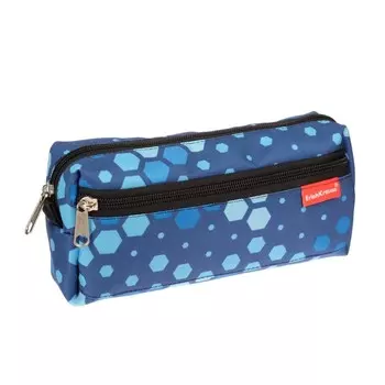 Пенал мягкий 2 отделения, 100 х 210 х 50 мм, Brazilian Trip, зелёный