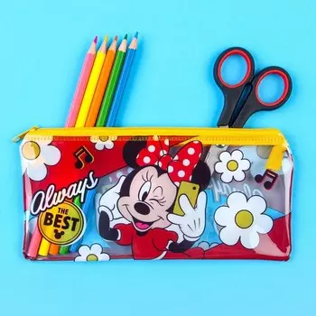 Пенал мягкий, 1021 см, «Минни Маус»