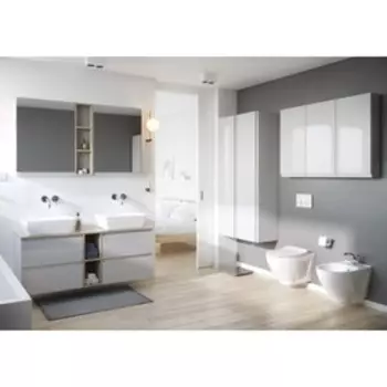 Пенал подвесной Cersanit MODUO 40, универсальный, белый