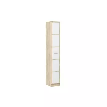 Пенал правый Фанк, 383х574х2256, Белый/Дуб сонома