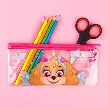 Пенал мягкий, 1 отделение, 95205 мм, ПВХ, «Щенячий патруль»