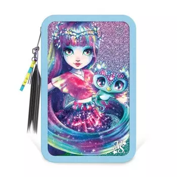 Пенал школьный для девочек Nebulous Stars Isadora, с наполнением