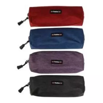 Пенал школьный "Джинс" на молнии, МИКС