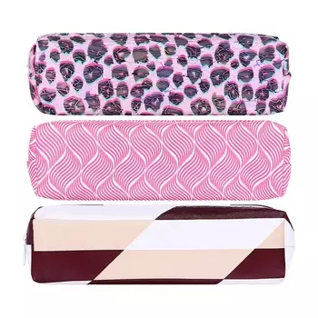 Пенал школьный Calligrata «Тренд», на молнии, 1 отделение, с принтом, МИКС