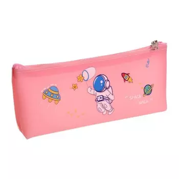 Пенал школьный Calligrata «Космонавт», на молнии, 1 отделение, с рисунком, МИКС
