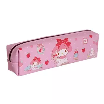 Пенал школьный на молнии МИКС Милашки