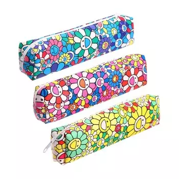 Пенал школьный на молнии МИКС Солнышко