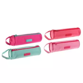 Пенал школьный на молнии "Стиль", МИКС