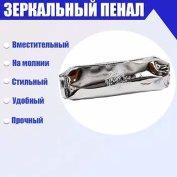 Пенал школьный, искусственная кожа «Звёзды ближе, чем кажутся» 8193 см