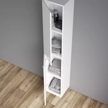 Шкаф - пенал для ванной комнаты Spectrum 30, 3030183 см, фасад МДФ