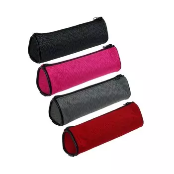 Пенал-тубус школьный на молнии NEW, МИКС