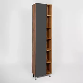 Пенал для ванной комнаты VIANT «Бостон», правый/левый, 3004501900 мм, цвет графит