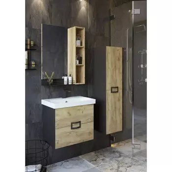 Пенал "Выборг" (Дк/З) правый, 32,3 х 32 х 125,2 см