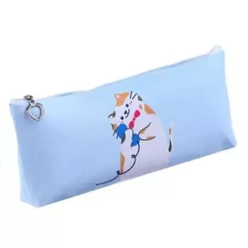 Пеналы школьный на молнии "Зверушки", МИКС