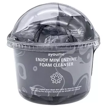 Пенка энзимная для умывания Ayoume Enjoy Mini Enzyme Foam Cleanser, 3 г, 30 шт