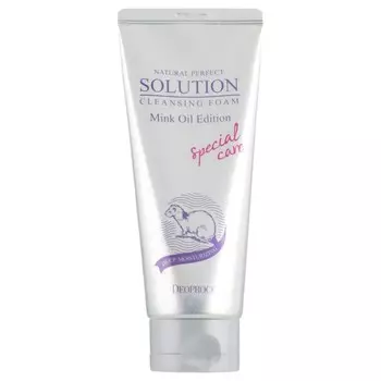 Пенка для лица с маслом норки 8в1 NATURAL PERFECT SOLUTION 170 гр