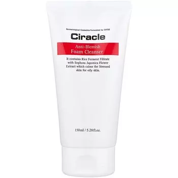 Пенка для умывания Ciracle anti-blemish Foam Cleanser, для жирной кожи, 150 мл