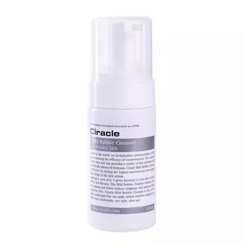 Пенка для умывания Ciracle Mild Bubble Cleanser, для чувствительной кожи, 100 мл