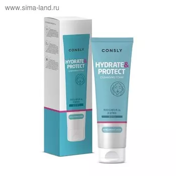 Пенка для умывания Consly «Увлажняющая», с гиалуроновой кислотой, 120 мл