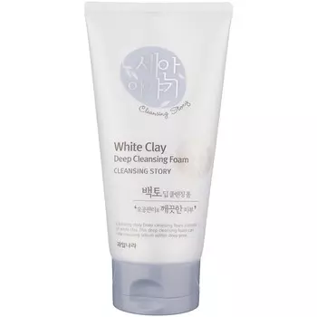 Пенка для умывания с белой глиной Cleansing Story Foam Cleansing (White Clay)150g 150гр