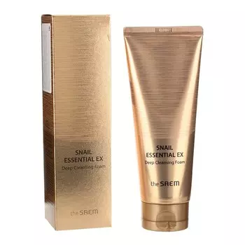 Пенка для умывания с улиткой Snail Essential EX Wrinkle Solution, 150 гр