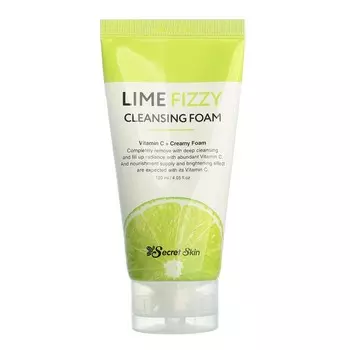 Пенка для умывания Secret Skin Lime Fizzy Cleansing Foam, 120 мл