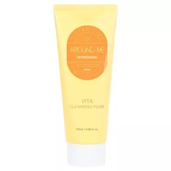 Пенка для умывания витаминная Around Me Refreshing Vita Cleansing Foam