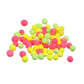 Пенопласт флуоресцентный, микс, 150 шт.