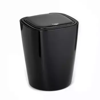 Пепельница для авто, с подсветкой 7.59.3 см, чёрная