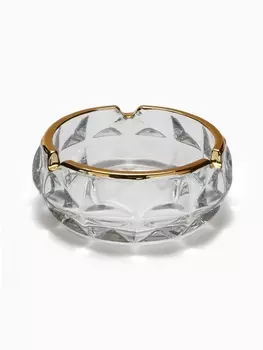 Пепельница для дома стеклянная, 11.55 см